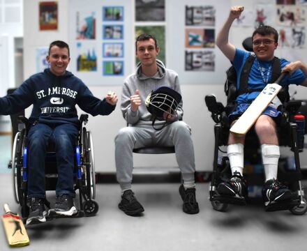 2 Hamish, Daniel and Harrison are in it to win it ahead of their trip to Lords for the national table cricket finals