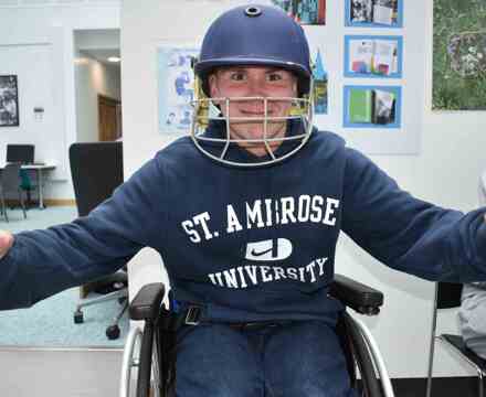 1 Hamish Crawford saet out a rallying call to other teams saying the One Sixth Form Table cricket team are in it to win it